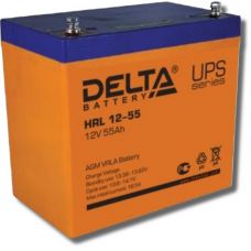 Delta HRL 12-55 Аккумулятор герметичный свинцово-кислотный