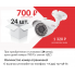 PN-A1-B2.8 v.2.1.1 Бюджетная уличная AHD 720p мини ИК-видеокамера (H62+XM330) с фиксированным объективом