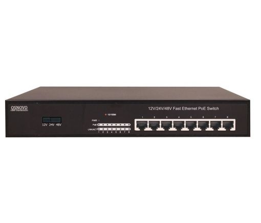 SW-20800/B (12/24/48) Сетевой коммутатор8 портовый Fast Ethernet с РоЕ