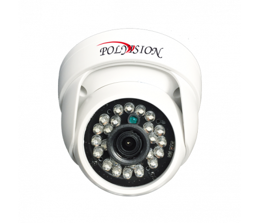 PD1-A1-B3.6 v.2.0.2 Купольная AHD 720p ИК-видеокамера (H42+NVP2431H) с фиксированным объективом для помещений