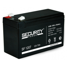 Security Force SF 1207 Герметизированный свинцово-кислотный аккумулятор