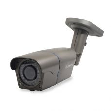 PNL-IP2-V50PL v.9.7.7 dark  Периметральная 1080p IP-видеокамера с вариообъективом, PoE и грозозащитой