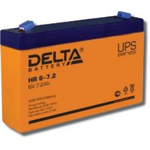 Delta HR 6-7.2 Аккумулятор герметичный свинцово-кислотный Delta HR 6-7.2 Аккумулятор герметичный свинцово-кислотный