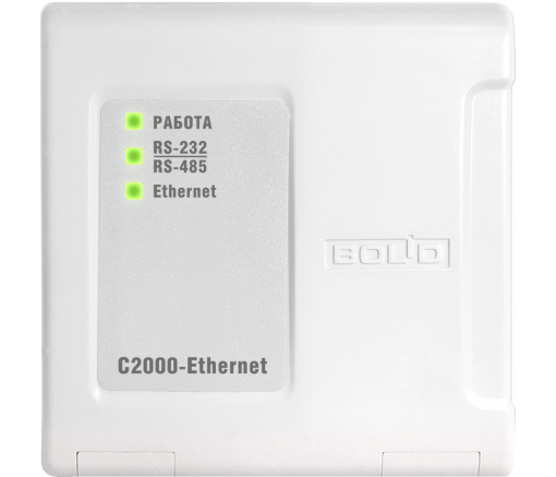 Преобразователь интерфейсов RS-485/RS-232 в Ethernet С2000-Ethernet