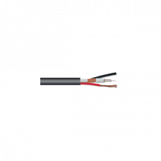 mini RG-59+2х0,75 mm PE (моножила внешний, аналог КВК-П) OptimLAN