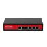 6-портовый коммутатор с функцией PoE PND-04P-2M-BT1 (65W) 