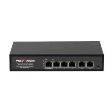 6-портовый интеллектуальный PoE-коммутатор PND-04P-2M-BT1 (80W) 6-портовый интеллектуальный PoE-коммутатор PND-04P-2M-BT1 (80W)