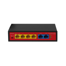 6-портовый неуправляемый коммутатор с функцией PoE PND-04P-2M Lite (48W) 