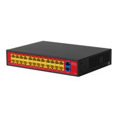 26-портовый PoE коммутатор с двумя гигабитными портами Uplink PND-24P-2G Lite (250W) 