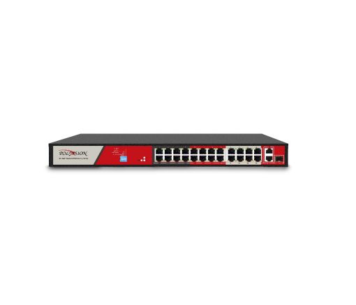 26-портовый PoE-коммутатор до 250 Вт PND-24P-2G1F (ultra) 