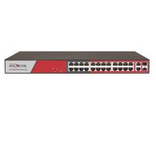 26-портовый PoE-коммутатор до 250 Вт PND-24P-2G2F 