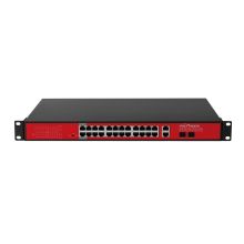 26-портовый PoE коммутатор с двумя гигабитными комбо-портами PND-24P-2G2F-BT2 (300W) 26-портовый PoE коммутатор с двумя гигабитными комбо-портами PND-24P-2G2F-BT2 (300W)
