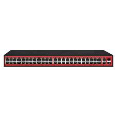 50-портовый PoE коммутатр с двумя гигабитными комбо-портами Fast Ethernet PoE Switch PND-48P-2G2F (700W) 