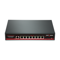 10-портовый гигабитный L2 PoE-коммутатор PND-M8GP-2F (120W) 