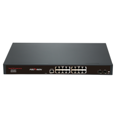 Управляемый L2 18 портовый PoE коммутатор PND-M16GP-2F (250W) 