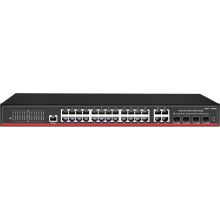 28-портовый управляемый PoE-коммутатор PND-M24GP-4G4F(400) 28-портовый управляемый PoE-коммутатор PND-M24GP-4G4F(400)