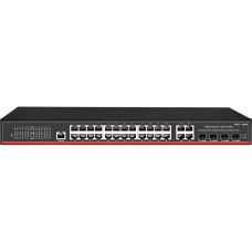 28-портовый управляемый PoE-коммутатор PND-M24GP-4G4F(400)
