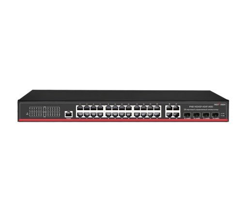 28-портовый управляемый PoE-коммутатор PND-M24GP-4G4F(400)