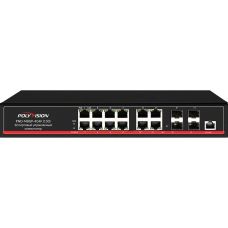 12-портовый управляемый PoE-коммутатор PND-M8GP-4G4F(150)