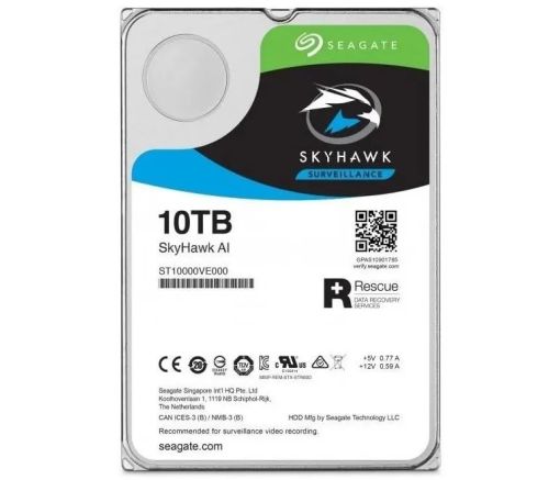 10 ТБ Жесткий диск Seagate SkyHawk AI Surveillance [ST10000VE000]